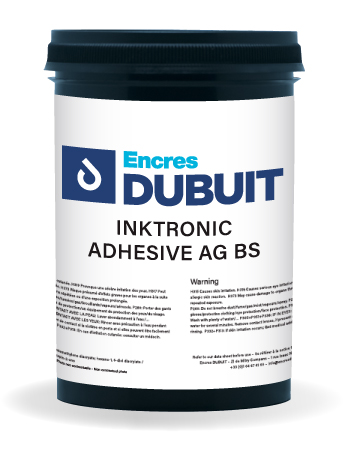 Encres DUBUIT-SCREEN PRINTING-INKTRONIC-ADHESIVE-AG-BS