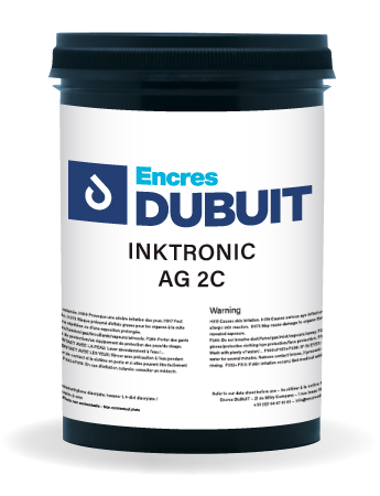 Encres DUBUIT-SCREEN PRINTING-INKTRONIC-AG-2C